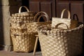 Baskets in Lierganes, Cantabria Royalty Free Stock Photo