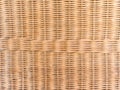 Basketwork background wallpaper, handicraft of Thailand Royalty Free Stock Photo