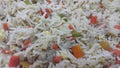 Basmati Rice Pulao or pulav with Peas, or vegetable rice