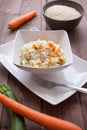 Basmati Rice with veggies Royalty Free Stock Photo