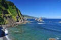 Basque atlantic coast. Euskadi, Spain Royalty Free Stock Photo