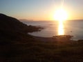 Basque countri sunset