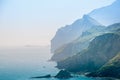 Basque Country coastal scene and clifts Royalty Free Stock Photo