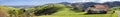 Basque Country panoramic valley Royalty Free Stock Photo