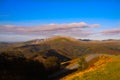 Basque landscape, between half-light and dizziness