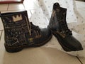 Basquiat designed doc martens