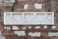 Basrelief in Appian way Royalty Free Stock Photo