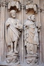 Basreliefs in Palma de Mallorca cathedral