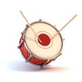 Bass drum instrument Royalty Free Stock Photo