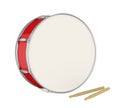 Bass Drum Isolated Royalty Free Stock Photo