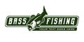 Bass fish fishing logo, jumping fish design template vector. great to use as your any fishing company logo Royalty Free Stock Photo