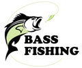 Bass Fishing Logo