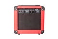 Bass guitar amplifier Royalty Free Stock Photo