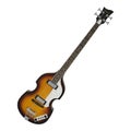 Electric Bass Guitar, 4 Strings Vintage Sunburst Bass Music Instrument Isolated on White Background