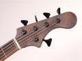 Bass Guitar headstock Royalty Free Stock Photo