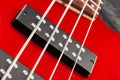 bass guitar pickups Royalty Free Stock Photo