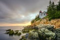 Bass Harbor Head Light, Acadia National Park, Maine Royalty Free Stock Photo