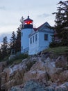 Bass Harbor Head Lighthouse, Bass Harbor, Maine, USA Royalty Free Stock Photo