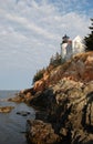 Bass Harbor Lighthouse Royalty Free Stock Photo