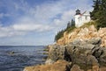 Bass Harbor Lighthouse, Acadia National Park, Maine Royalty Free Stock Photo