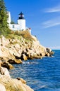 Bass Harbor Lighthouse, Maine, USA Royalty Free Stock Photo