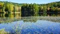 Bass Lake Moses Cone Park North Carolina Royalty Free Stock Photo