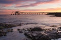 Bass Point Cargo Loader Pier at Sunrise