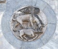 Bass relief, wall of the basilica of St Mark, Venice