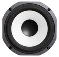 Bass speaker - isolated Royalty Free Stock Photo