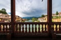 Bassano del Grappa and River Brenta - Ponte degli Alpini Royalty Free Stock Photo