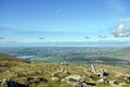 Looking northwest from Bakestall, Lake District Royalty Free Stock Photo