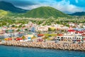 Basseterre, Saint Kitts and Nevis. Royalty Free Stock Photo