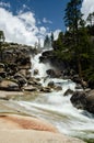 Bassi Falls in Spring Royalty Free Stock Photo