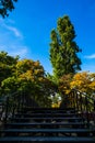 Paris-Bassin de la Villette, stairs