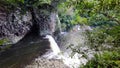 Bassin La Paix stream and waterfall from Reunion Island, Indian Ocean, France Royalty Free Stock Photo