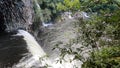 Bassin La Paix stream and waterfall from Reunion Island, Indian Ocean, France Royalty Free Stock Photo