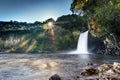 Bassin la Paix waterfall Royalty Free Stock Photo