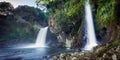 Bassin la Paix waterfall Royalty Free Stock Photo