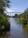 Basso Bridge on the Tuolumne River, California