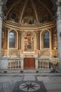 Santa Maria del Popolo church in Rome, Italy Royalty Free Stock Photo