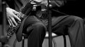 Bassoonist on concert Royalty Free Stock Photo
