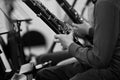 Bassoons in the orchestra closeup