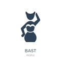 bast icon in trendy design style. bast icon isolated on white background. bast vector icon simple and modern flat symbol for web