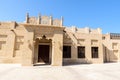 Bastakiya - old town with arabic architecture in Dubai, UAE Royalty Free Stock Photo