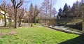 Bastareny River as it passes through Baga, BergadÃ¡ region, Barcelona