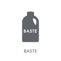 baste icon. Trendy baste logo concept on white background from U Royalty Free Stock Photo