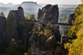 Bastei Bridge Royalty Free Stock Photo