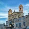 Bastia, the saint-jean-baptiste church Royalty Free Stock Photo