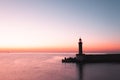 Bastia lighthouse in Corsica, France