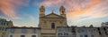 Bastia, the saint-jean-baptiste church Royalty Free Stock Photo